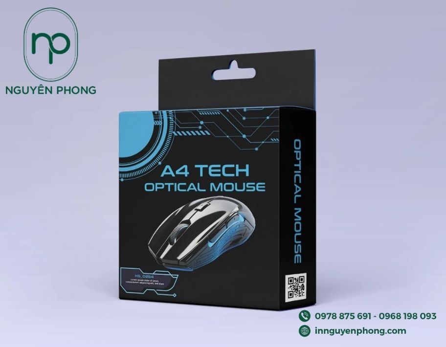 Mẫu hộp đựng chuột máy tính 